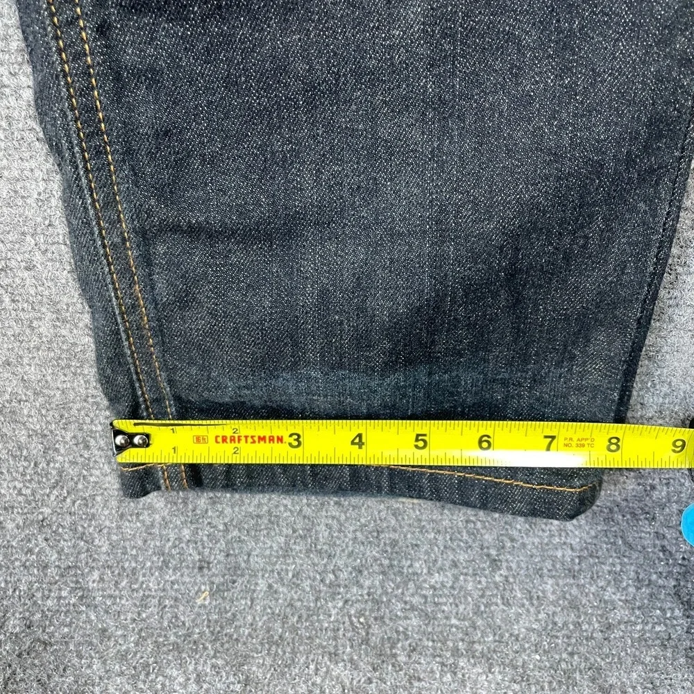 Levis 541 Jeans Blue Dark Wash Tapered Fit Denim Pants Stretch Mens Size 38x32